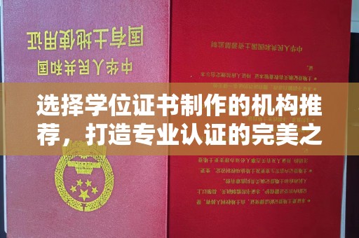 沭阳选择学位证书制作的机构推荐，打造专业认证的完美之选