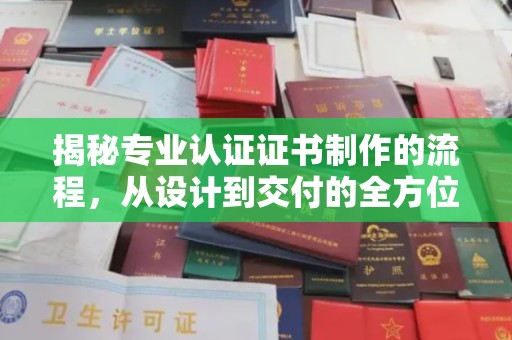 沭阳揭秘专业认证证书制作的流程，从设计到交付的全方位指南