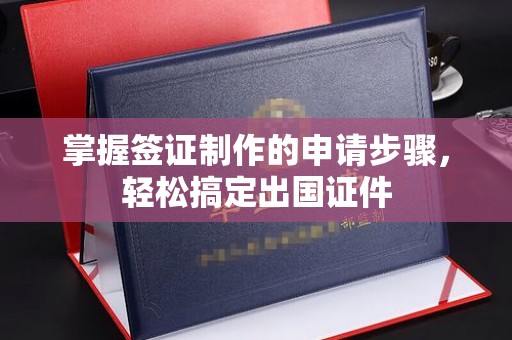 沭阳掌握签证制作的申请步骤，轻松搞定出国证件