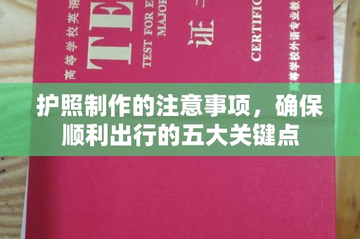 沭阳护照制作的注意事项，确保顺利出行的五大关键点